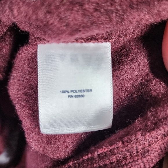 LANDS' END WOMEN'S SWEATER  FLEECE COAT - Picture 9 of 10